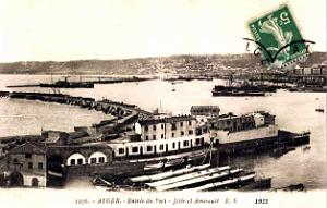 Alger - Port - Jetee et Amiraute - 1911
